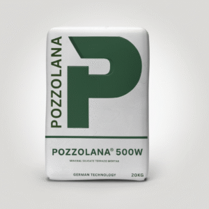 Pozzolana® 500G (Grey) — Mineral Silicate Terrazzo Mortar