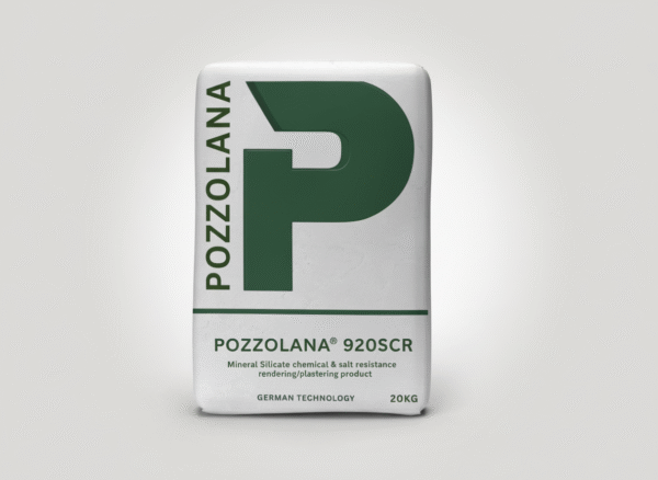 Pozzolana® 935SLC (Premixed 30% Sand) — Hybrid Mineral Silicate Self-Leveling Compound